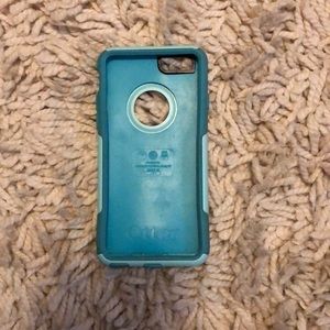 iPhone 6 Baby blue and Turquoise Otter Box